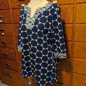 Boden 3/4  sleeve cotton tunic